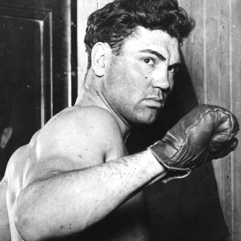 Jack Dempsey Top Heavyweight Boxing